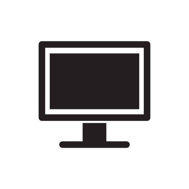 kişisel bilgisayar simgesi- vektör çizimi