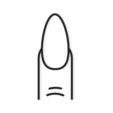 tırnak ikonu- vektör illüstrasyon