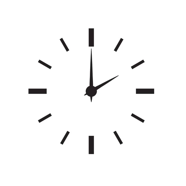 Reloj icono- vector ilustración — Archivo Imágenes Vectoriales