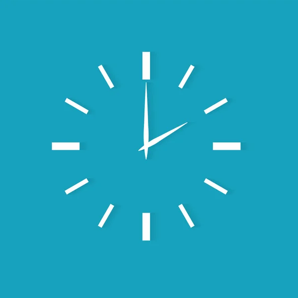 Reloj icono- vector ilustración — Archivo Imágenes Vectoriales