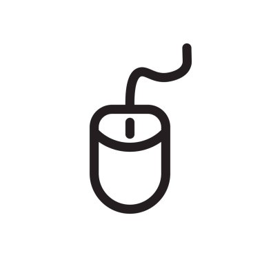 bilgisayar fare simgesi- vektör illüstrasyon