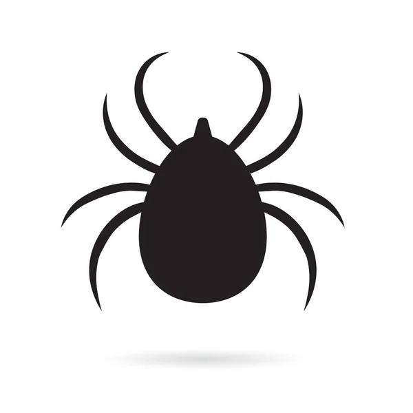 Tick lyme insecte icon- illustration vectorielle — Image vectorielle