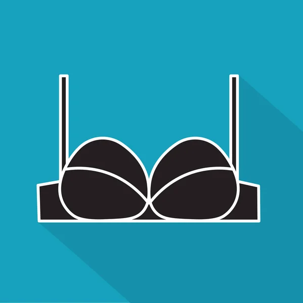 Bra underwear icon- vector illustration — Stock Vector