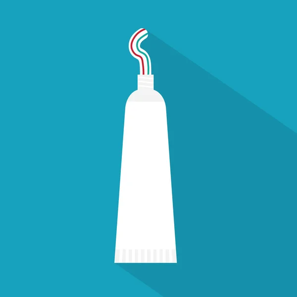 Tabung toothpaste icon- vektor ilustrasi - Stok Vektor