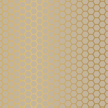 Altın Arı Bal Tarağı arka plan vektör çizimi