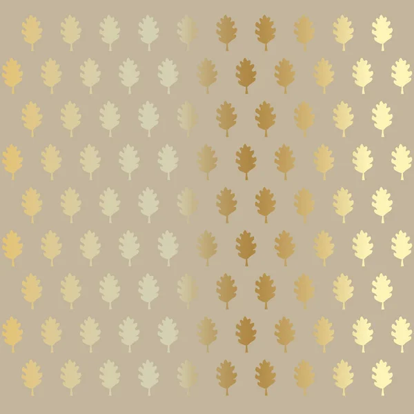 Zlaté listy podzimní pozadí- vektorová ilustrace — Stockový vektor