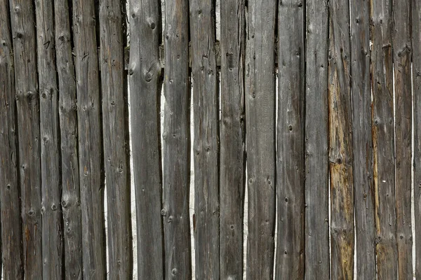 Eski ahşap çit arkaplanı veya dokusu — Stok fotoğraf