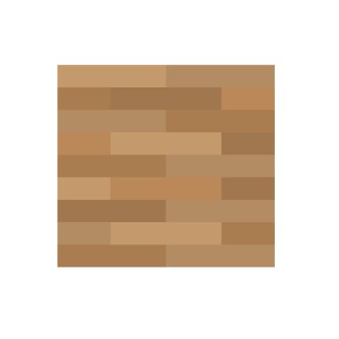 Ahşap parke döşeme simgesi - vektör illüstrasyonu