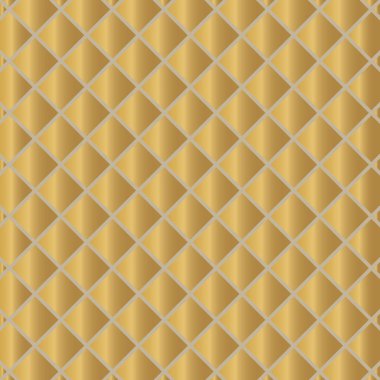 Altın karolar arka plan vektör çizimi