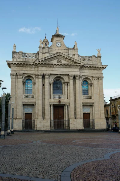 Riposto Giarre Sicilia Italia Novembre 2019 Basilica San Pietro Riposto — Foto Stock