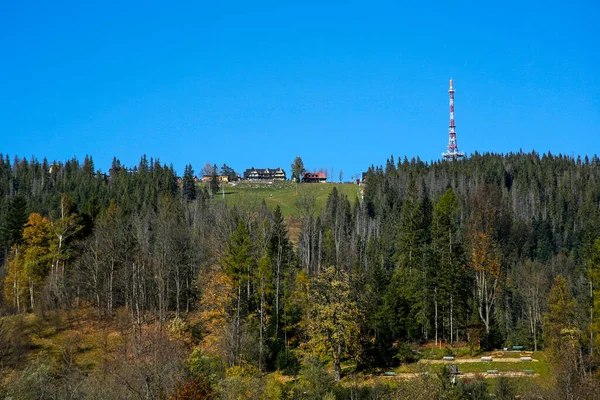 Landskap Gubalowka Hill Zakopane Polen — Stockfoto