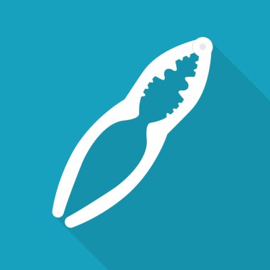 el fındıkkıran aracı simge vektör illüstrasyonu