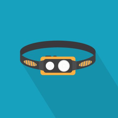 spor, yürüyüş lambası vektör illüstrasyonu