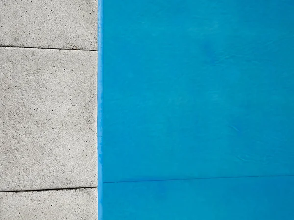 Rand Van Het Zwembad Bovenaanzicht Achtergrond — Stockfoto