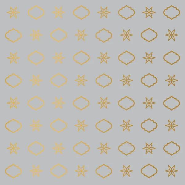 Fondo Elegante Dorado Ilustración Vectorial — Vector de stock