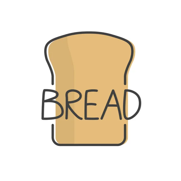 Bread Word Concept Vector Illustration — Stock Vector