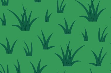 Yeşil çimen desenleri pürüzsüz, arka planlar, tekstil, duvar kağıtları, ambalaj, bahar ve yaz tasarımı, eko ve doğa projeleri için ideal.