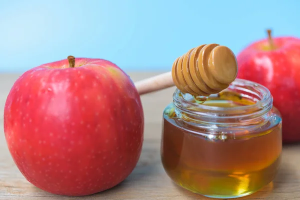 Hari Raya Yahudi Apel Rosh Hashanah Pada Foto Tersebut Memiliki — Stok Foto