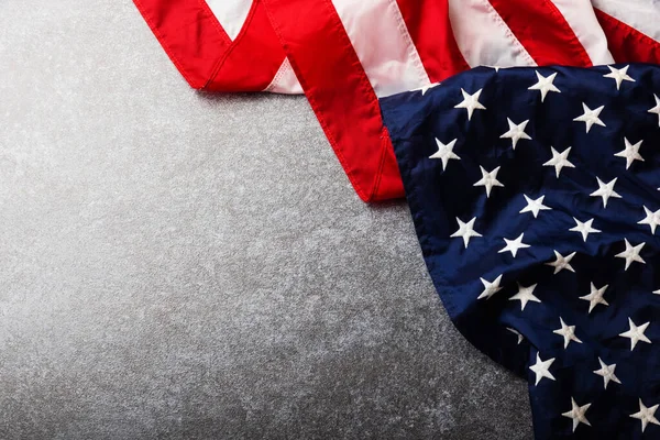 Amerika Usa Flagga Minnesmärke Symboliserar Och Tack För Hjälte Studio — Stockfoto