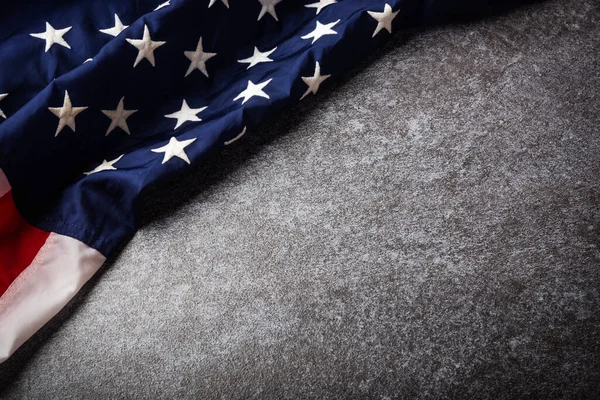 Amerika Birleşik Devletleri Bayrağı Anısına Kahramanlara Teşekkür Ederim Fotokopi Alanı — Stok fotoğraf