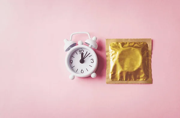 World Sexuell Hälsa Eller Aids Dag Kondom Omslag Pack Och — Stockfoto