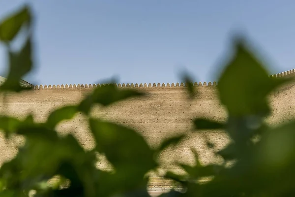 Walls of The Ark, 5th Century Fortress in Bukhara, Uzbekistan