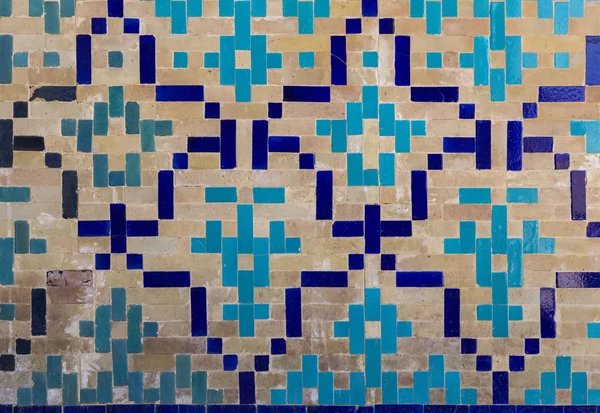 Dekoratif desen ve medrese Buhara, Özbekistan'in mimari detaylar