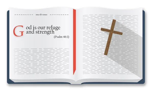 Bästa Bibelord För Att Komma Ihåg Psaltaren Heliga Skrift Inspirerande — Stockfoto