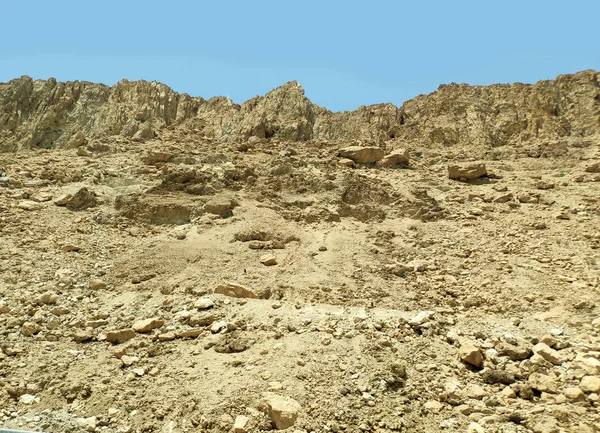Пустеля скелі, пагорби і гори — стокове фото