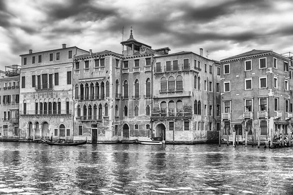 Arquitetura Cênica Longo Grande Canal Distrito Cannaregio Veneza Itália — Fotografia de Stock