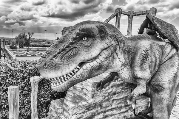San Marco Lamis Itália Junho Dinossauro Tiranossauro Rex Também Conhecido — Fotografia de Stock