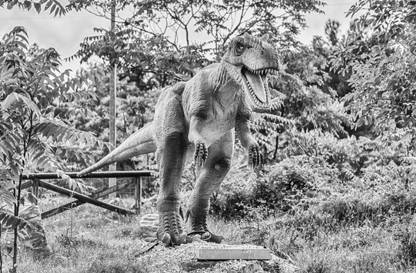 San Marco Lamis Itália Junho Dinossauro Alossauro Destaque Parque Dino — Fotografia de Stock