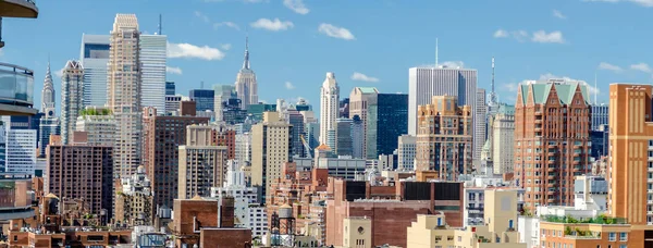 Luchtfoto Van Upper East Side Hoek Tussen Ave 86E Manhattan — Stockfoto