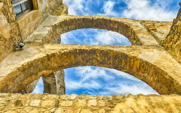 Rovine Antico Castello Fiumefreddo Bruzio Piccolo Borgo Del Sud Italia — Foto Stock