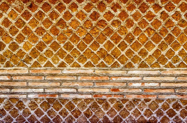 Ściana Cegły Kamiennej Tekstury Miejsca Kopiowania Może Być Używany Jako — Zdjęcie stockowe