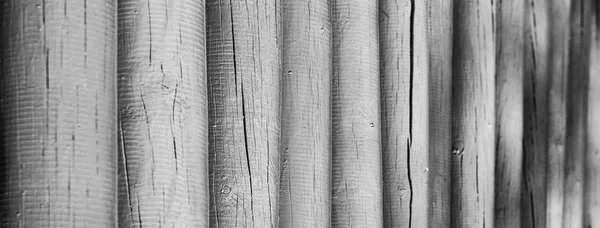 Closeup Wooden Fence Weathered Rough Textured Suitable Used Background Selective — Stock Photo, Image