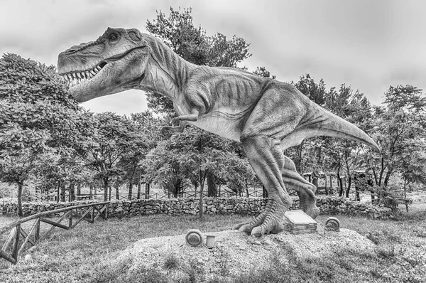 San Marco Lamis Italie Juin Dinosaure Tyrannosaurus Rex Alias Rex — Photo