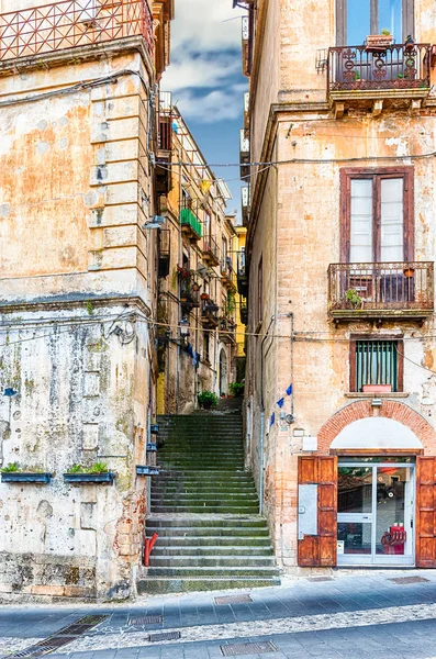 Bâtiment Historique Dans Centre Historique Cosenza Calabre Italie — Photo