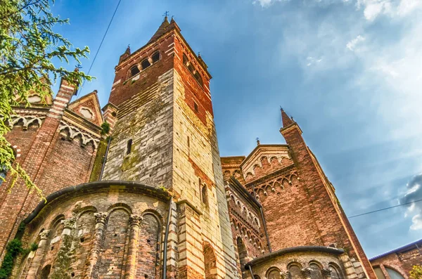 Részlet a templom San Fermo Maggiore, Verona, Olaszország — Stock Fotó