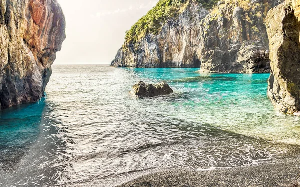 Arcomagno Beach Coast Cedars Tyrrhenian Sea South Italy — Stock Photo, Image