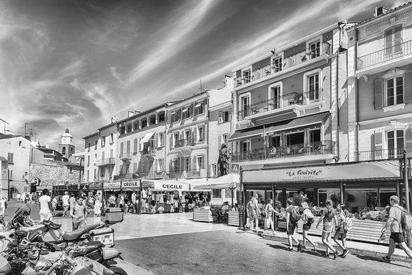 Saint Tropez Francia Agosto Passeggiata Nelle Pittoresche Strade Saint Tropez — Foto Stock