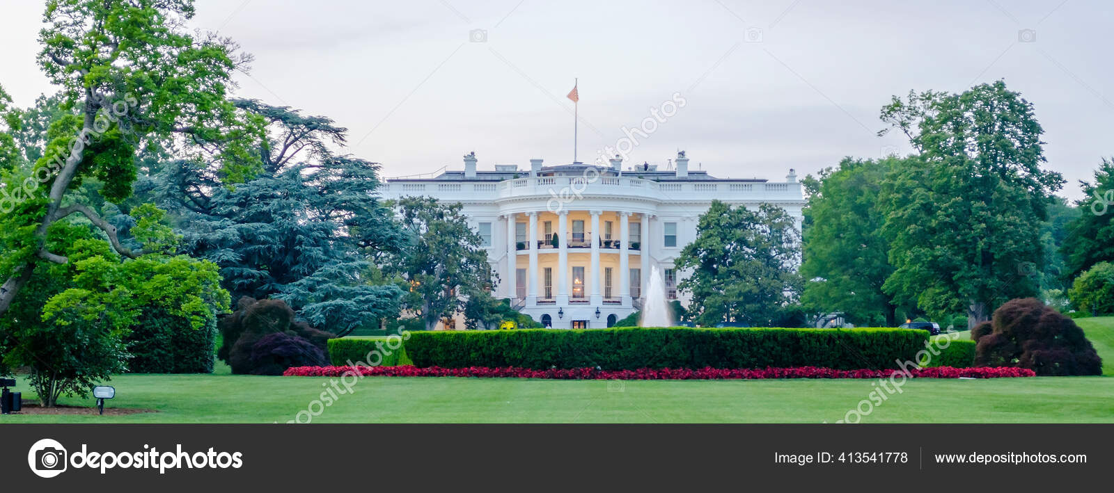 White House Washington Executive Office President United States Stock Photo By C Marcorubino
