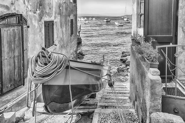 Malerische Straßen Und Gassen Küstenort Chianalea Fraktion Scilla Kalabrien Italien — Stockfoto