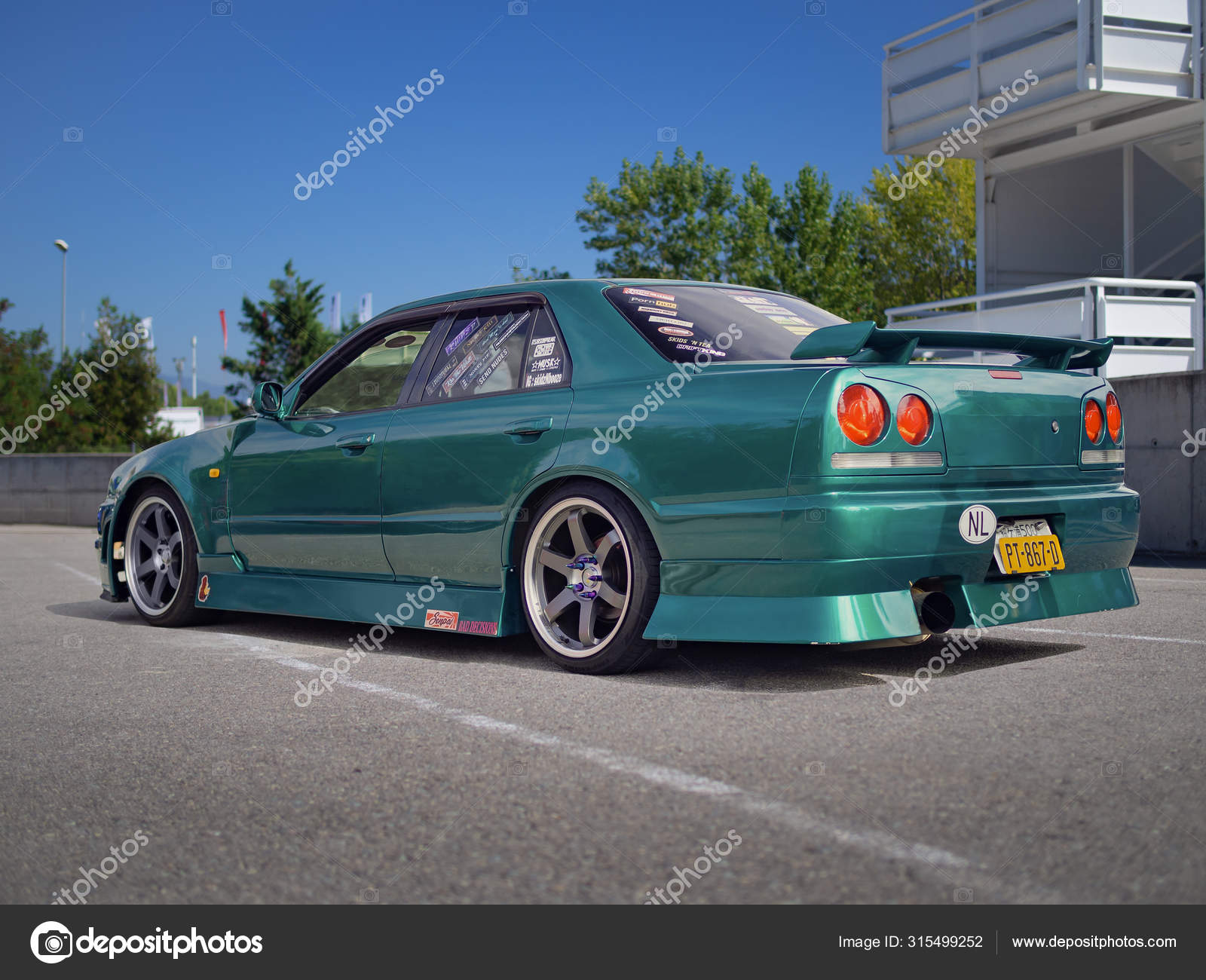 Montmelo Spain September 2019 1998 Nissan Skyline R34 Hr34 Turbo