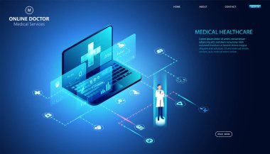 Online Doctor & Medical Services kavramı, internete erişimi olan mevcut sağlık endüstrisi ve çevrimiçi dünyanın insanların tedaviye erişimine yardımcı olmasıdır. Çevrimiçi.