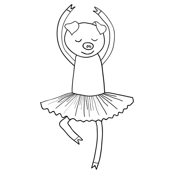 Ballet Kleurplaat