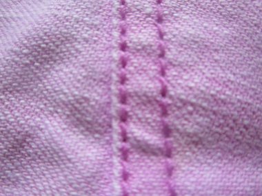 kumaş dikiş, nakış ve farklı doku