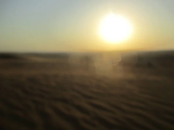 Wüste Goldene Sandlandschaft — Stockfoto