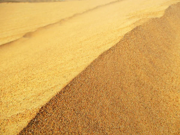 Paisaje Arena Dorada Del Desierto — Foto de Stock