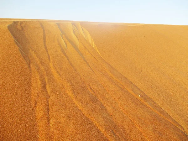 Gouden Zand Woestijnlandschap — Stockfoto
